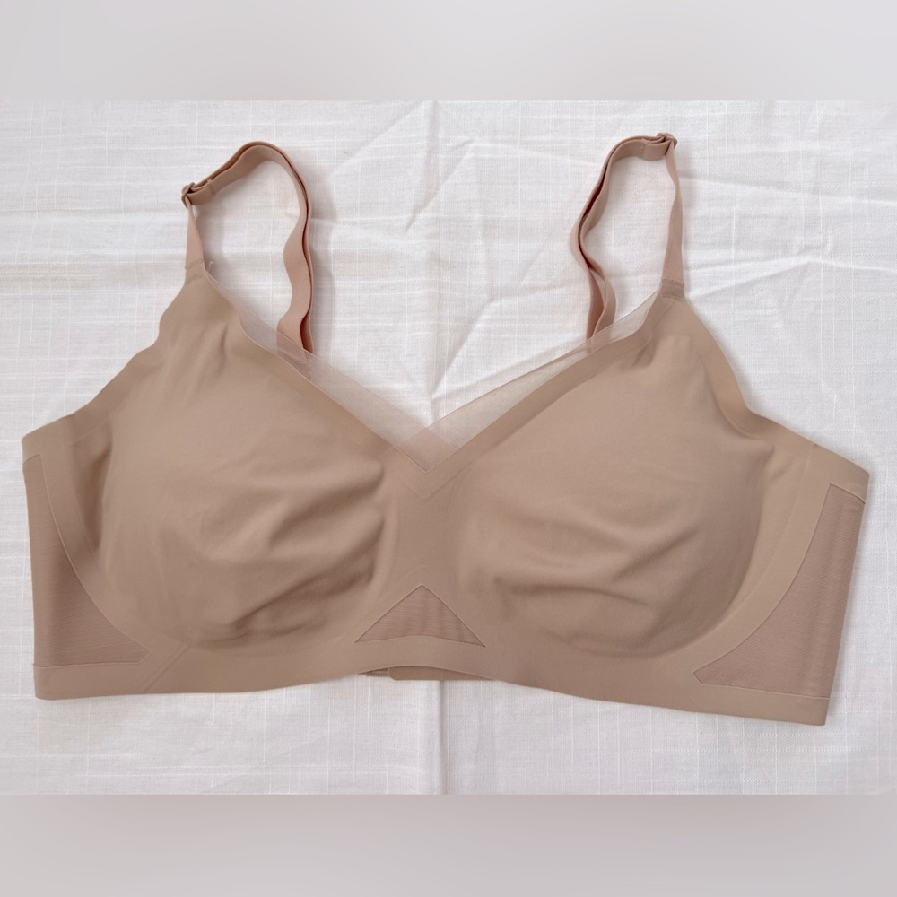 Honeylove Crossover Bra - Sand Large